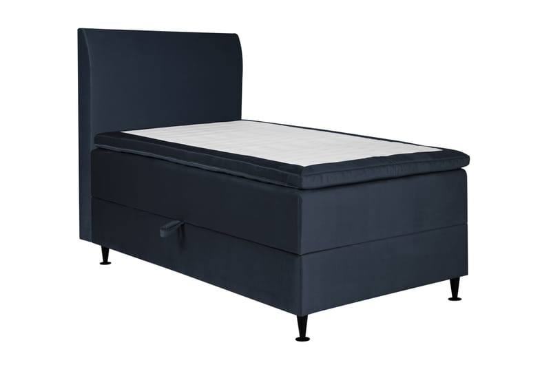 Sängpaket Chilla Pluss Förvaringssäng 90x200 cm  - Mörkblå - Säng med förvaring - Komplett sängpaket