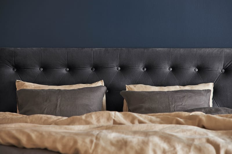 Sängpaket Chilla Pluss Kontinentalsäng 140x200 cm  - Mörkgrå - Kontinentalsäng - Komplett sängpaket