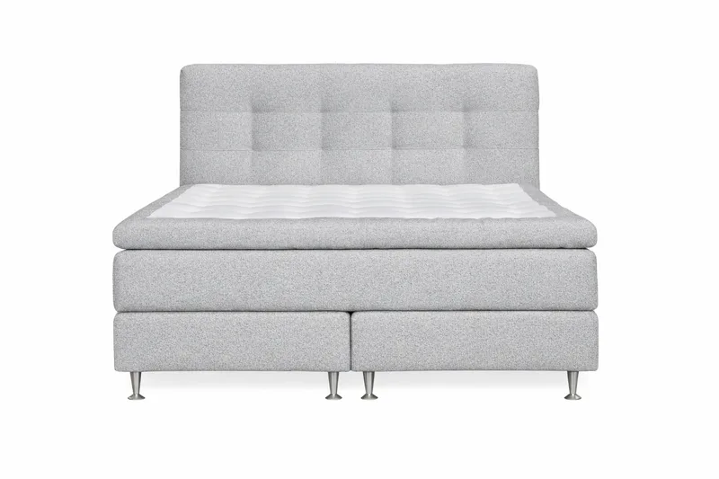 Sängpaket Drömvik Oslo Lyx Sängpaket Boucle 180x200 Knappad gavel - Möbler - Säng - Kontinentalsäng