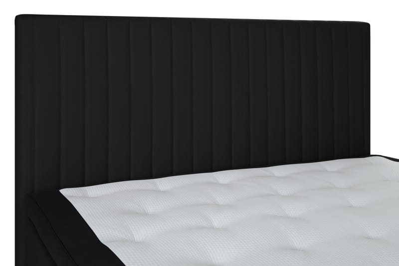 Sängpaket Gullmar Kontinentalsäng 140x200 cm Fast/Medium - Mörkgrå - Kontinentalsäng - Komplett sängpaket