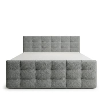 Sängpaket Kontinentalsäng Elvros 160x200 cm med Lyftförvaring - Betonggrå - Möbler - Säng - Kontinentalsäng