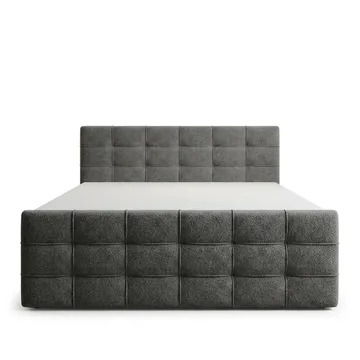 Sängpaket Kontinentalsäng Elvros 180x200 cm med Lyftförvaring - Antracit/Mycket mörk grafit - Möbler - Säng - Kontinentalsäng