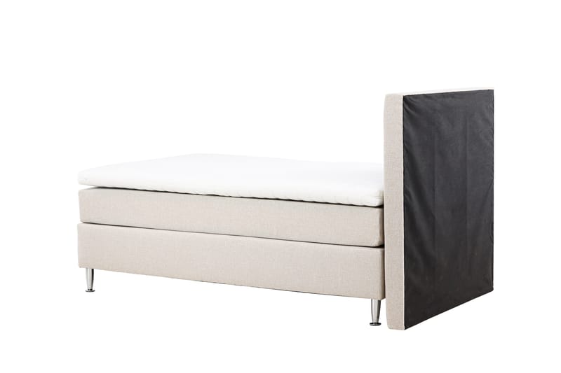 Sängpaket Kontinentalsäng Munia 120x200 cm - Beige - Kontinentalsäng - Dubbelsäng - Komplett sängpaket