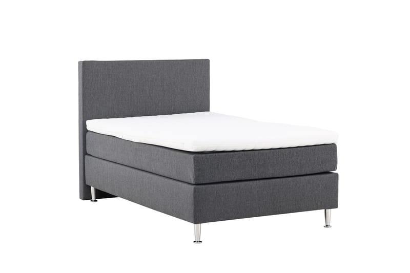 Toledo Sängpaket Kontinentalsäng 120x200 cm, Mörkgrå