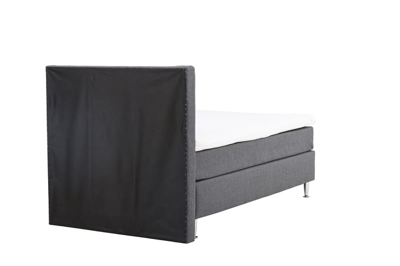 Sängpaket Kontinentalsäng Munia 120x200 cm - Mörkgrå - Kontinentalsäng - Komplett sängpaket