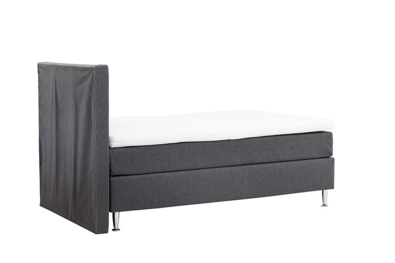 Sängpaket Kontinentalsäng Munia 120x200 cm - Mörkgrå - Kontinentalsäng - Komplett sängpaket
