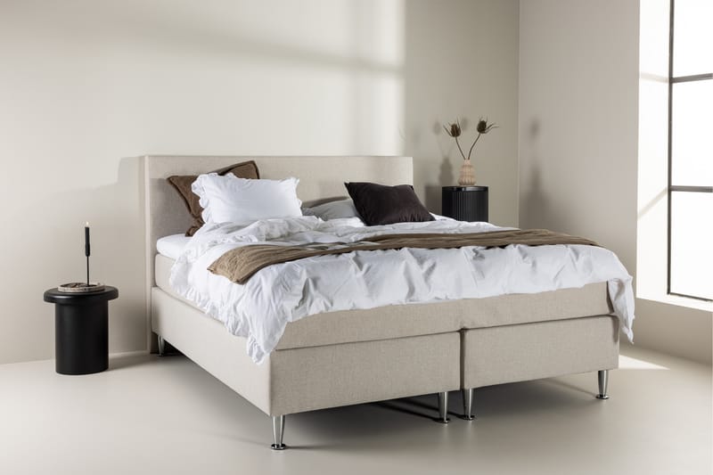 Toledo Sängpaket Kontinentalsäng 180x200 cm - Beige - Möbler - Säng - Kontinentalsäng