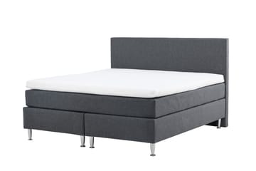 Sängpaket Kontinentalsäng Munia 180x200 cm - Mörkgrå - Möbler - Säng - Kontinentalsäng