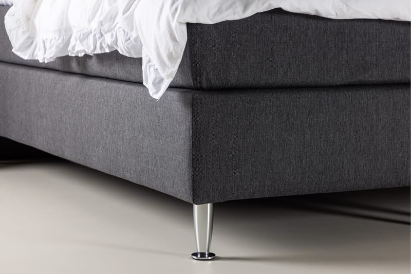 Sängpaket Kontinentalsäng Munia 180x200 cm - Mörkgrå - Möbler - Säng - Kontinentalsäng