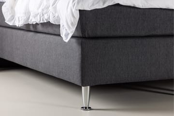 Toledo Sängpaket Kontinentalsäng 180x200 cm - Mörkgrå - Möbler - Säng - Kontinentalsäng