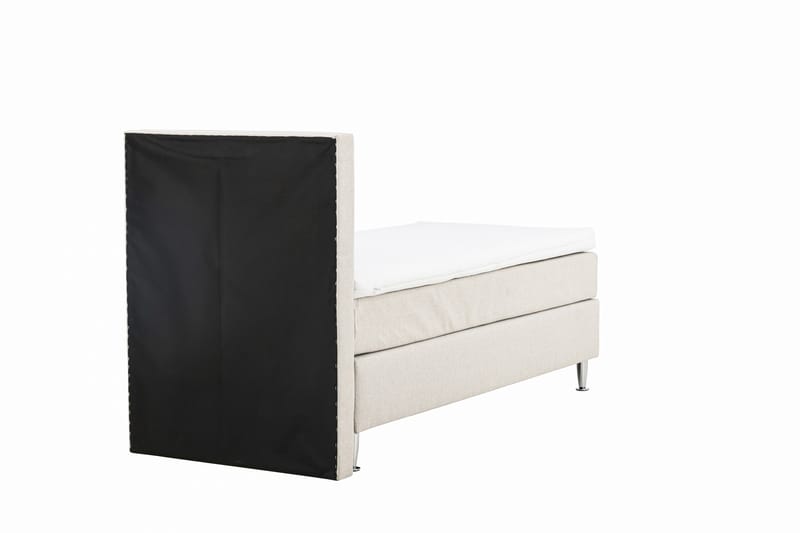 Sängpaket Kontinentalsäng Munia 90x200 cm - Beige - Kontinentalsäng - Dubbelsäng - Komplett sängpaket