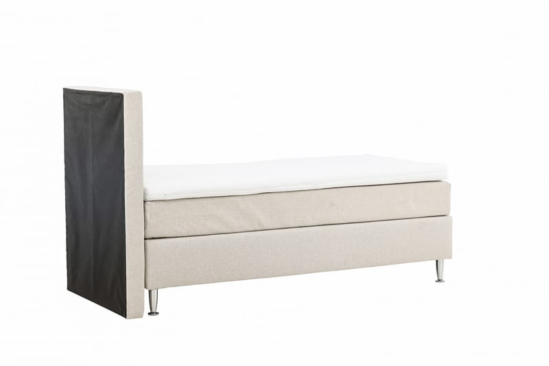 Sängpaket Kontinentalsäng Munia 90x200 cm - Beige - Kontinentalsäng - Dubbelsäng - Komplett sängpaket