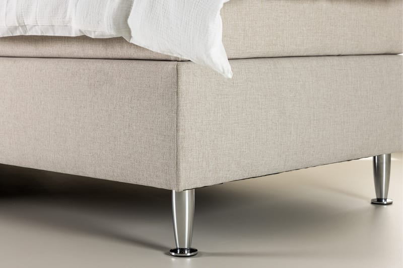 Sängpaket Kontinentalsäng Munia 90x200 cm - Beige - Möbler - Säng - Kontinentalsäng