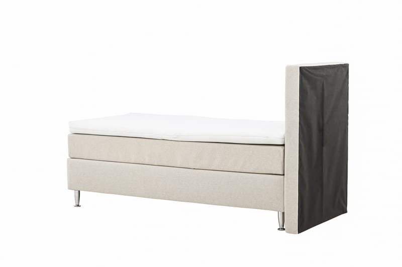 Sängpaket Kontinentalsäng Munia 90x200 cm - Beige - Kontinentalsäng - Dubbelsäng - Komplett sängpaket