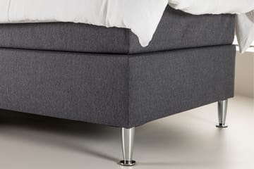 Toledo Sängpaket Kontinentalsäng 90x200 cm - Mörkgrå - Möbler - Säng - Kontinentalsäng