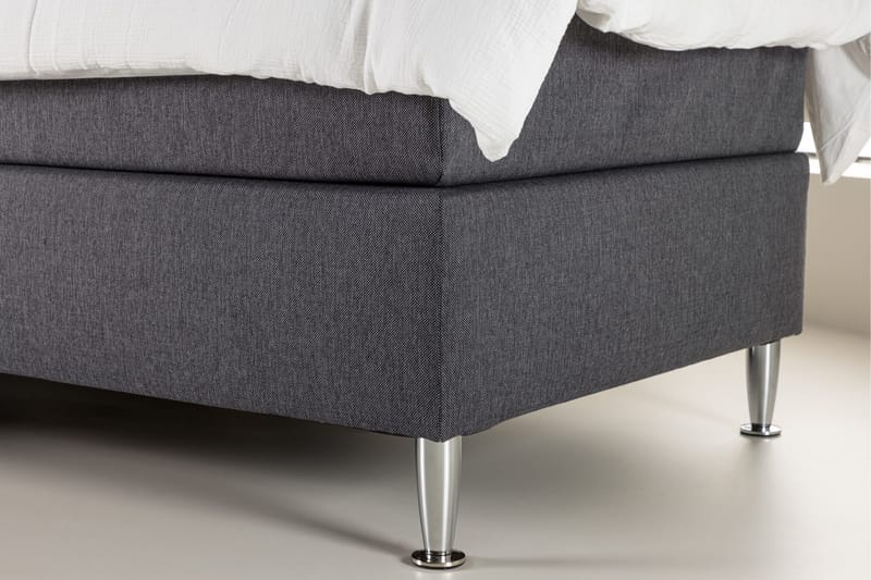 Toledo Sängpaket Kontinentalsäng 90x200 cm - Mörkgrå - Möbler - Säng - Kontinentalsäng