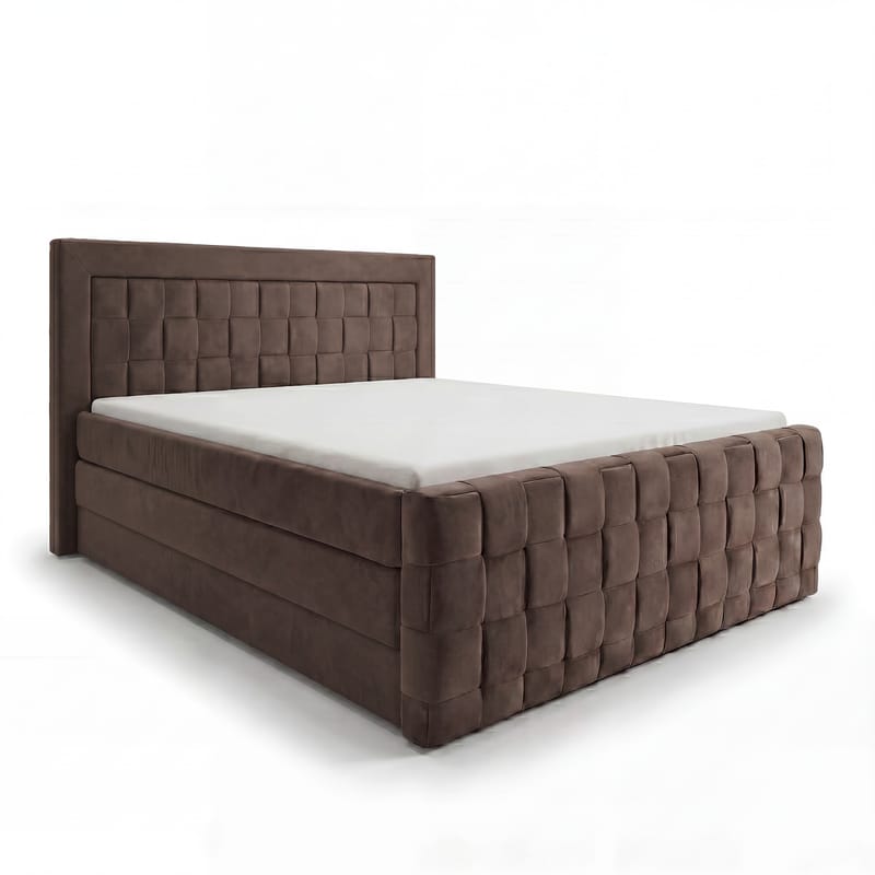 Sängpaket Kontinentalsäng Ryven 140x200 cm med Lyftförvaring - mörk espresso/mörkbrun - Möbler - Säng - Kontinentalsäng