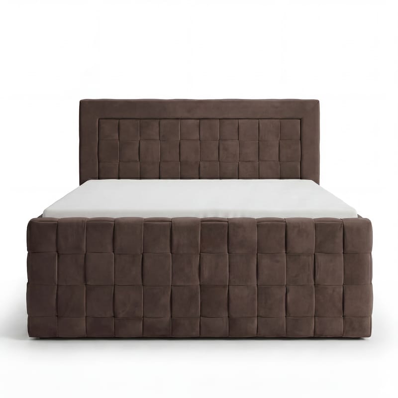 Sängpaket Kontinentalsäng Ryven 160x200 cm med Lyftförvaring - mörk espresso/mörkbrun - Möbler - Säng - Kontinentalsäng