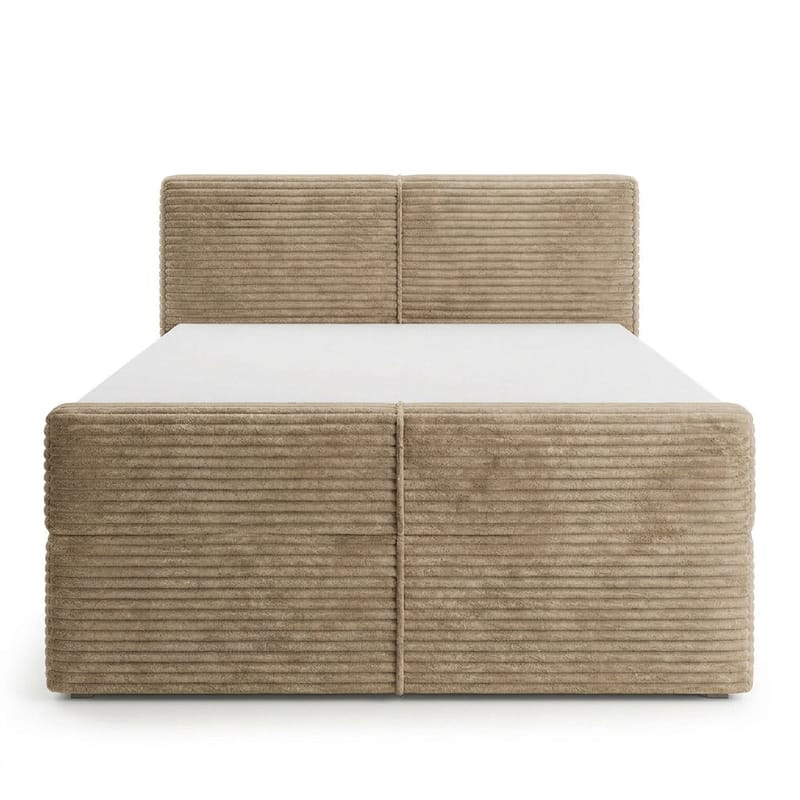 Sängpaket Kontinentalsäng Sorvin 140x200 cm med Lyftförvaring - Varm beige - Möbler - Säng - Kontinentalsäng