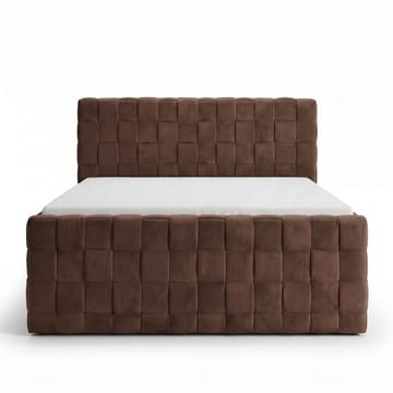 Sängpaket Kontinentalsäng Tyrosen 140x200 cm med Lådförvaring - chokladbrun - Möbler - Säng - Kontinentalsäng