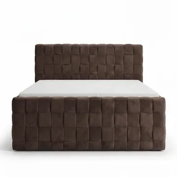 Sängpaket Kontinentalsäng Tyrosen 180x200 cm med Lådförvaring - Mörk espresso - Möbler - Säng - Kontinentalsäng