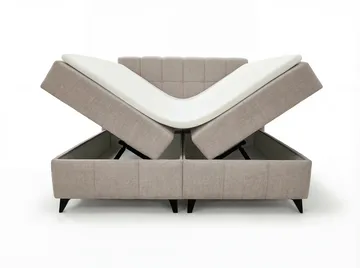Sängpaket Kontinentalsäng Vyrosen 180x200 cm med Lyftförvaring - krämbeige - Möbler - Säng - Kontinentalsäng
