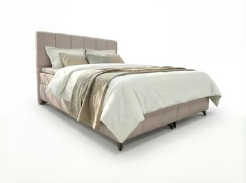 Sängpaket Kontinentalsäng Vyrosen 180x200 cm med Lyftförvaring - krämbeige - Möbler - Säng - Kontinentalsäng