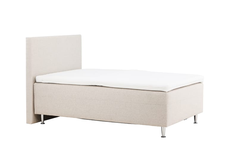 Sängpaket Ramsäng Monki 120x200 cm - Beige - Ramsäng - Komplett sängpaket