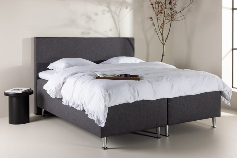 Mesa Sängpaket Ramsäng 180x200 cm - Mörkgrå - Möbler - Säng - Ramsäng