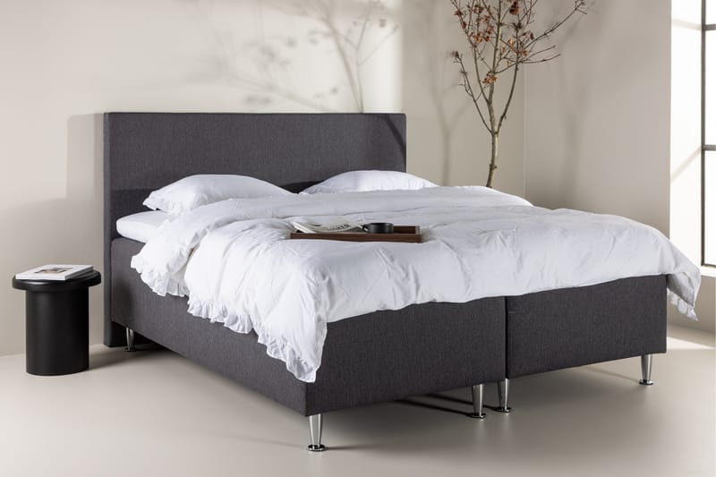 Mesa Sängpaket Ramsäng 180x200 cm - Mörkgrå - Möbler - Säng - Ramsäng