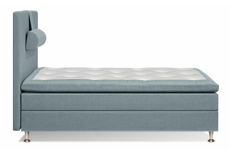 Sängpaket Sofia 120x200 Ljusblå - Kontinentalsäng - Komplett sängpaket