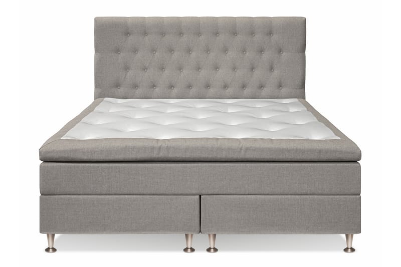 Sängpaket Sofia 160x200 Ljusbrun - Kontinentalsäng - Komplett sängpaket