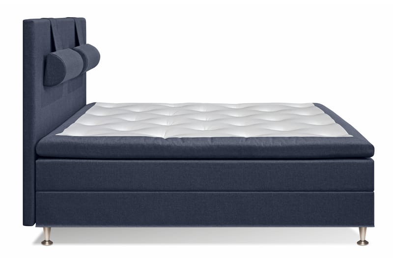 Sängpaket Sofia 160x200 Mörkblå - Kontinentalsäng - Komplett sängpaket