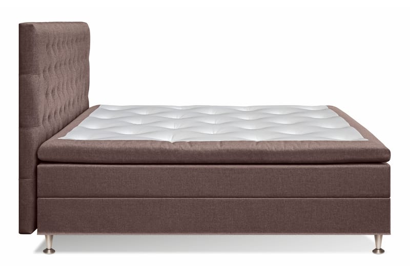 Sängpaket Sofia 160x200 Mörkbrun - Kontinentalsäng - Komplett sängpaket