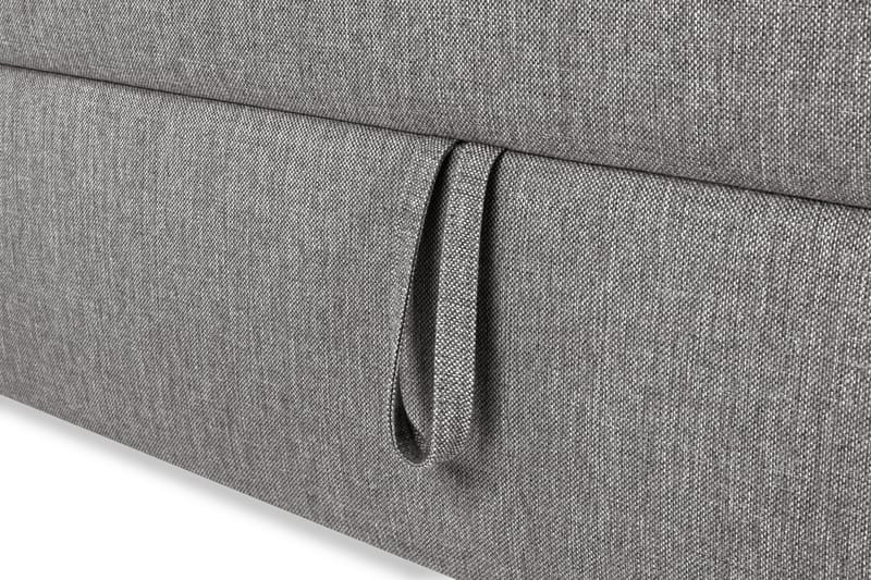 Sängpaket Suset Box Bed 140x200 - Grå - Möbler - Säng - Enkelsäng