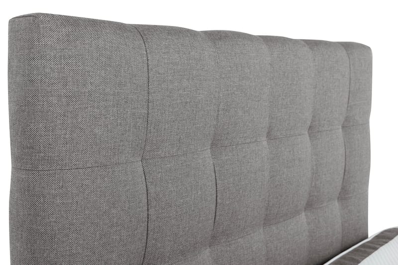 Sängpaket Suset Box Bed 140x200 - Grå - Möbler - Säng - Enkelsäng