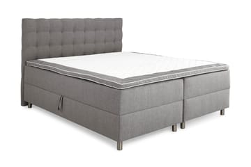 Sängpaket Suset Box Bed 180x200 - Grå - Möbler - Säng - Enkelsäng