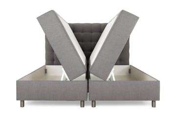 Sängpaket Suset Box Bed 180x200 - Grå - Möbler - Säng - Enkelsäng