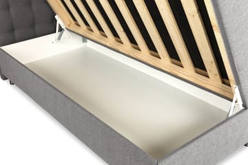 Sängpaket Suset Box Bed 180x200 - Grå - Möbler - Säng - Enkelsäng