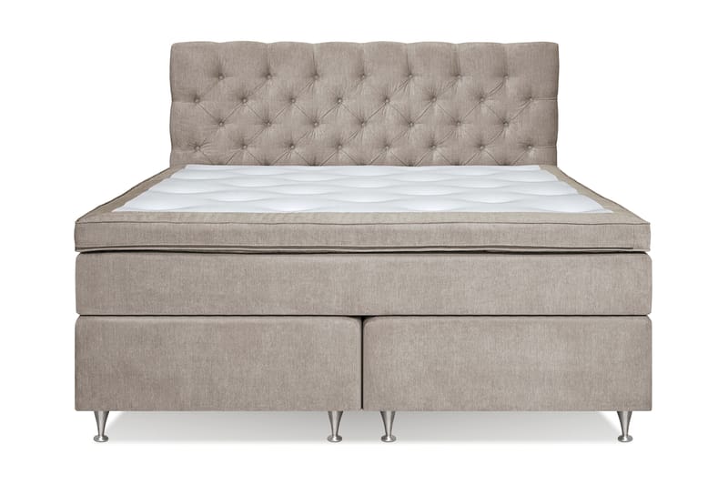 Sängpaket Paraiso Kontinentalsäng Fast - 160x200 cm Beige (+Fler val) - Komplett sängpaket - Kontinentalsäng