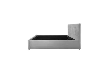 Sängram & Sängstomme Loft24 Hamar Sängram Grå 200x180 - Möbler - Säng - Sängram & sängstomme