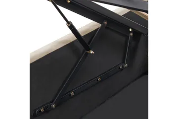 Sängram & Sängstomme Säng med förvaring Rochefort Beige 160x200 - Möbler - Säng - Säng med förvaring