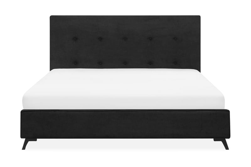Sängram Ambassador 160x200 cm - Svart - Sängram & sängstomme