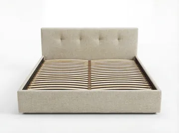 Sängram Deylinor 160x200 cm med Lyftförvaring - beige - Möbler - Säng - Säng med förvaring