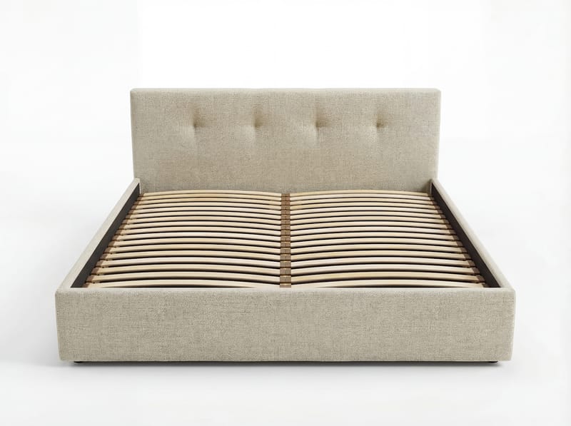 Sängram Deylinor 180x200 cm med Lyftförvaring - beige - Möbler - Säng - Säng med förvaring