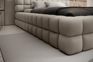 Sängram Dizzle 140x200 cm - Beige - Möbler - Säng - Sängram & sängstomme