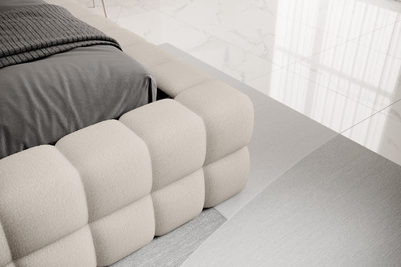 Sängram Dizzle 140x200 cm - Beige - Möbler - Säng - Sängram & sängstomme