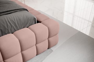 Sängram Dizzle 140x200 cm - Rosa - Möbler - Säng - Sängram & sängstomme