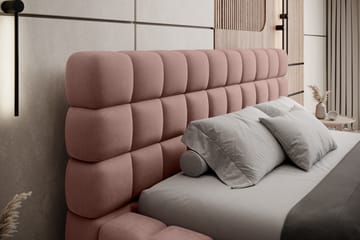 Sängram Dizzle 140x200 cm - Rosa - Möbler - Säng - Sängram & sängstomme