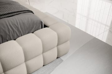Sängram Dizzle 160x200 cm - Beige - Möbler - Säng - Sängram & sängstomme